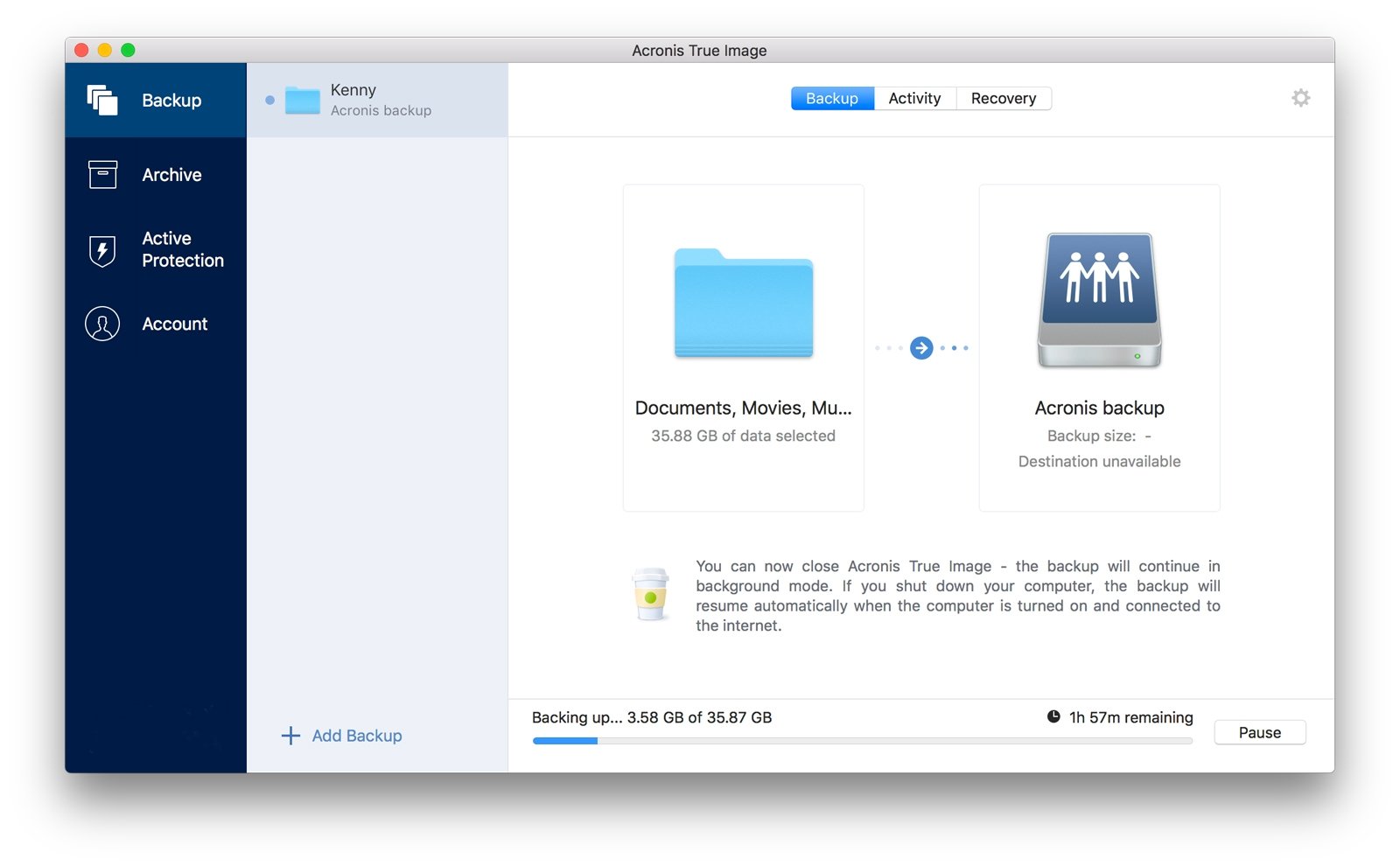 Mac backup applications